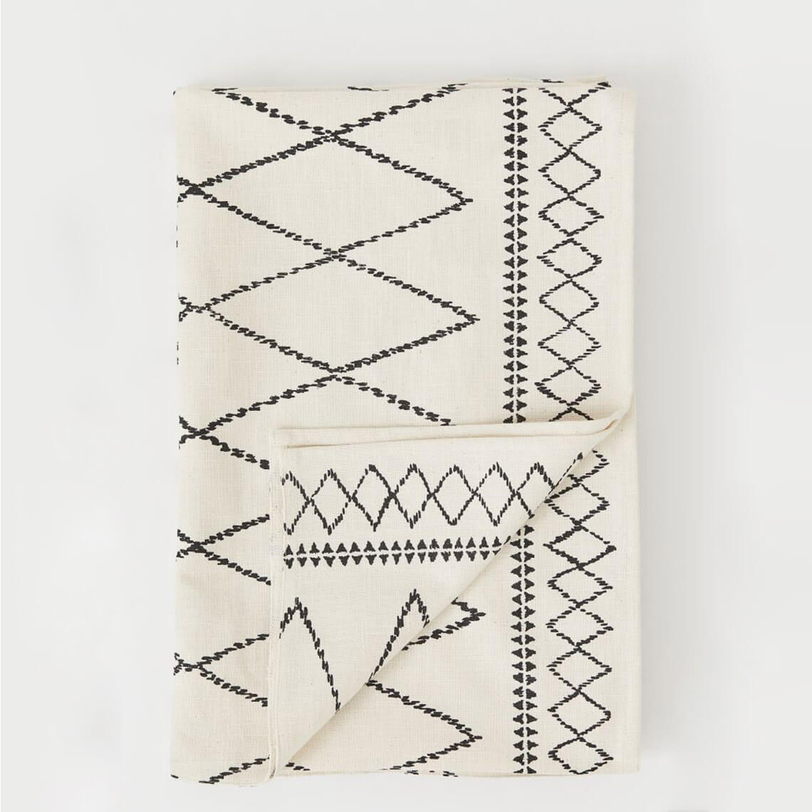 Patterned Cotton Tablecloth - Зображення 2