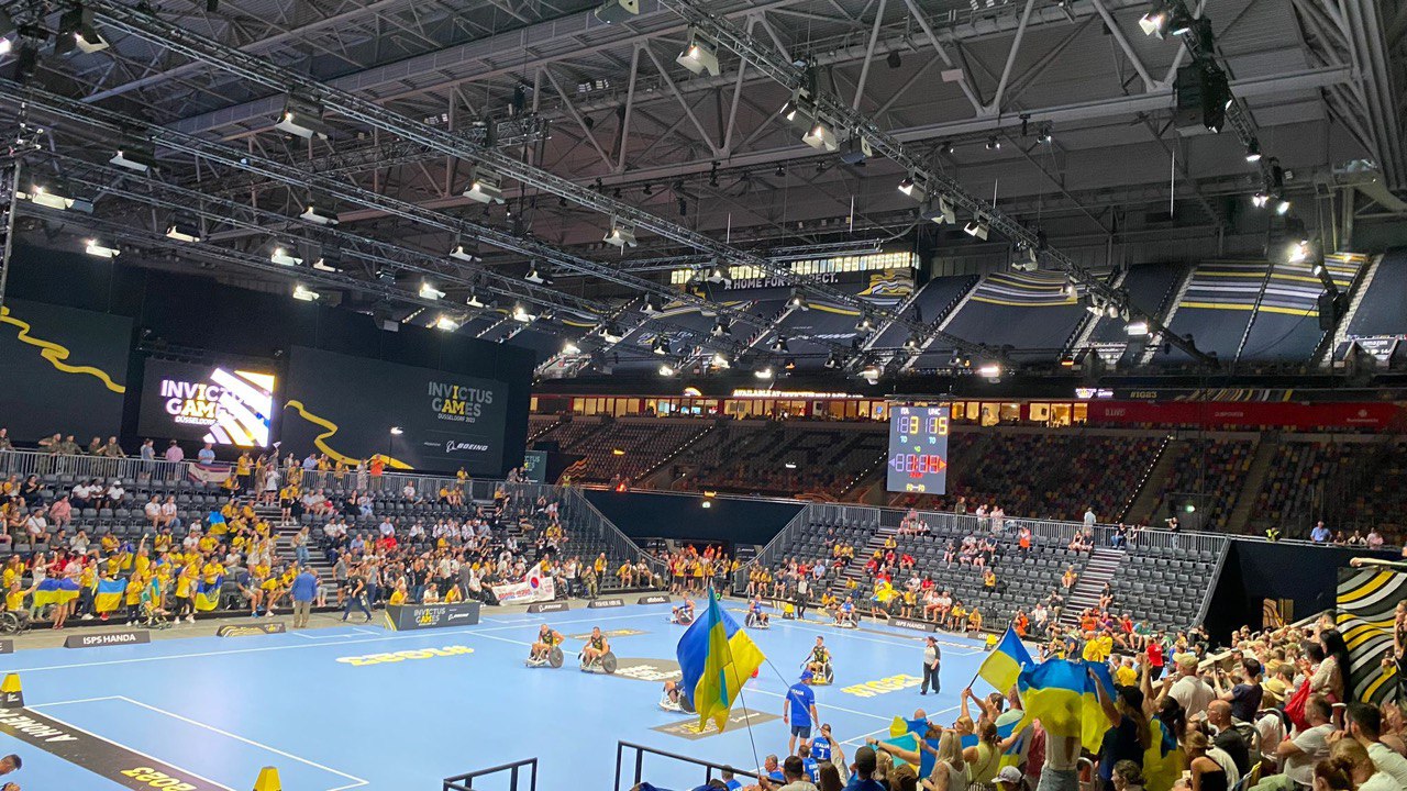 Support at the Invictus Games 2023