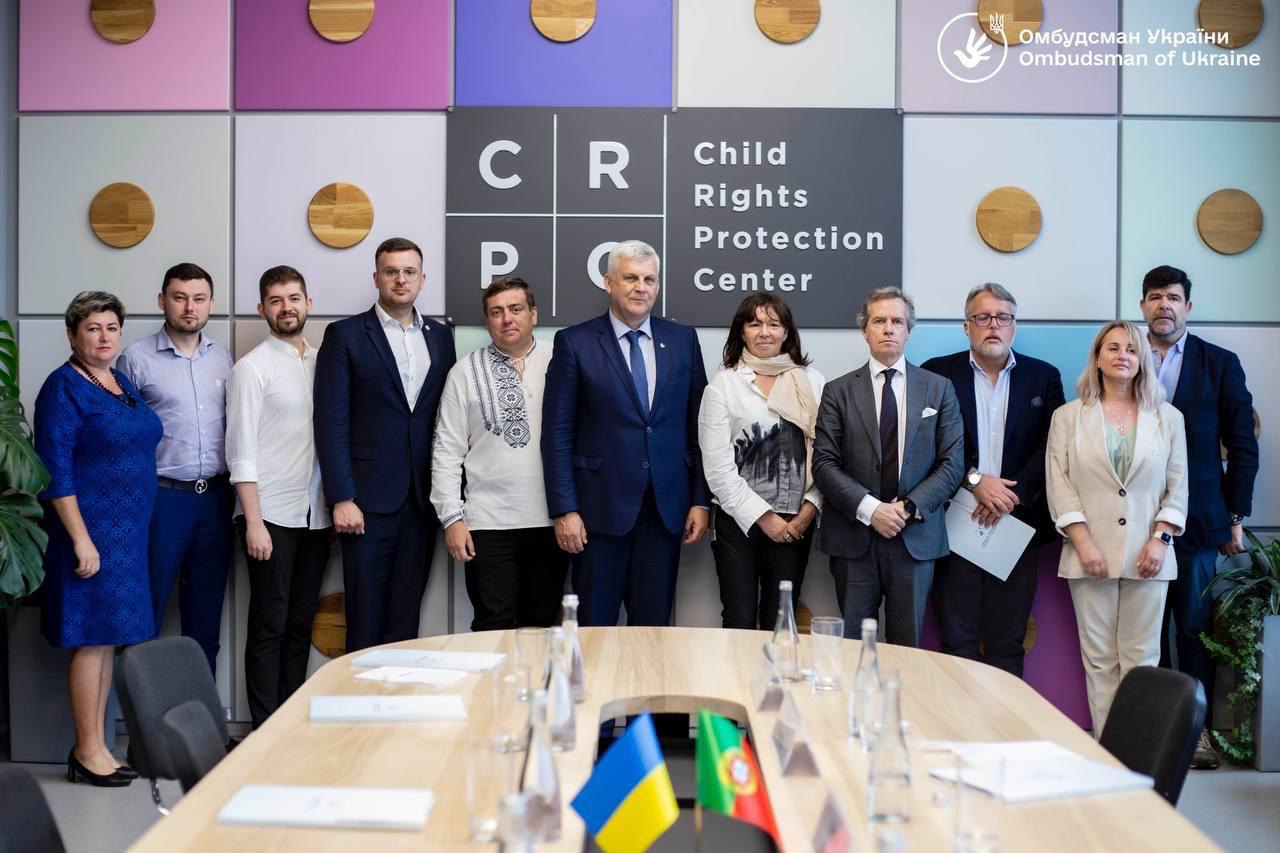 БО “МБФ Фундація друзів України” долучилася до зустрічі Офісу Омбудсмана України з делегацією Португалії в Києві