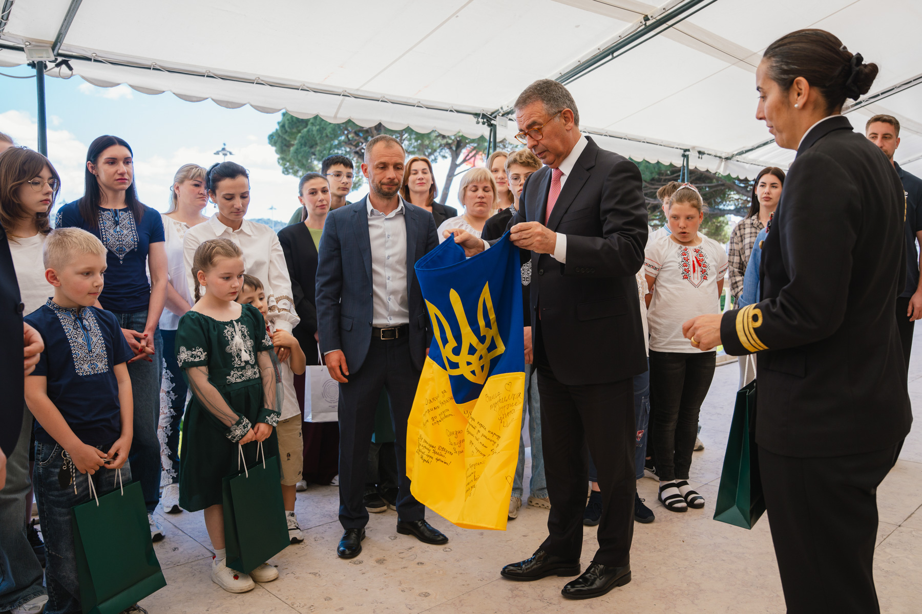 Президент Португалії прийняв родини загиблих українських захисників