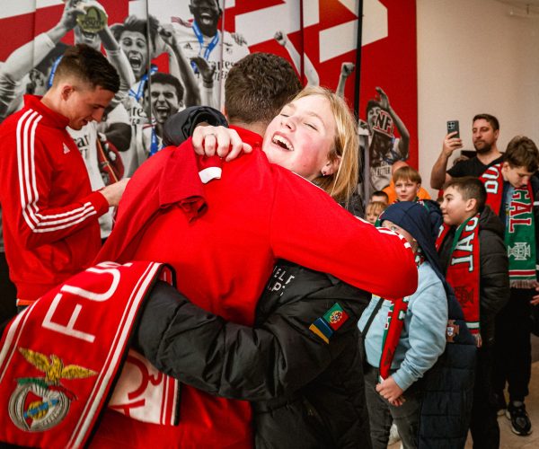 Crianças ucranianas recebidas pelos jogadores Anatoliy Trubin e Heorhiy Sudakov
Benfica Campus
Fundação Benfica
Época 2025/2026